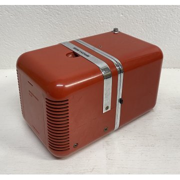 ANTICA RADIO CUBO BRIONVEGA TS 502 ROSSA MARCO ZANUSO ANNI 70 DESIGN MADE IN ITA