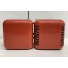 ANTICA RADIO CUBO BRIONVEGA TS 502 ROSSA MARCO ZANUSO ANNI 70 DESIGN MADE IN ITA