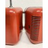 ANTICA RADIO CUBO BRIONVEGA TS 502 ROSSA MARCO ZANUSO ANNI 70 DESIGN MADE IN ITA