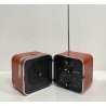 ANTICA RADIO CUBO BRIONVEGA TS 502 ROSSA MARCO ZANUSO ANNI 70 DESIGN MADE IN ITA