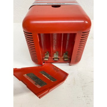 ANTICA RADIO CUBO BRIONVEGA TS 502 ROSSA MARCO ZANUSO ANNI 70 DESIGN MADE IN ITA