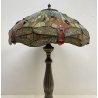 LAMPADA DA TAVOLO STILE TIFFANY FRANCIA META 1900 VETRO FERRO TABLE LAMP LIBERTY