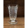ANTICO GRANDE CALICE TULIPANO CRISTALLO Baccarat DECORO ARABESQUE ø 9,5x15,8cm/h