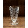 ANTICO GRANDE CALICE TULIPANO CRISTALLO Baccarat DECORO ARABESQUE ø 9,5x15,8cm/h
