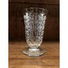 ANTICO GRANDE CALICE TULIPANO CRISTALLO Baccarat DECORO ARABESQUE ø 9,5x15,8cm/h