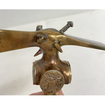 SCULTURA CAZZUOLA E MARTELLO AMERIGO TOT ANNO SANTO 135/976 BRONZO 1975 MURATORE