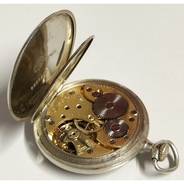 Orologio Da Tasca Uomo Con Ciondolo E Catena - Modello Foglia Unico