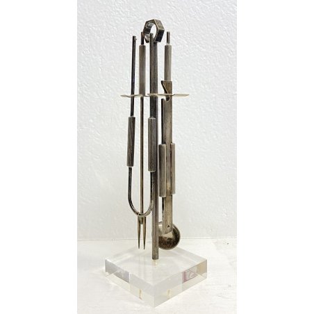 SET Cocktail DESIGN PM Italy GIO PONTI MID-CENTURY MODERN BAR TOOL ANNI 70