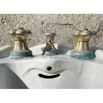 SET SANITARI ANTONIA CAMPI LAVENITE SCI LAVENO MODELLO CONCHIGLIA 1960 CERAMICA