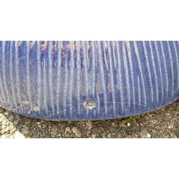SET SANITARI ANTONIA CAMPI LAVENITE SCI LAVENO 1960 CERAMICA SMALTATA BLU GINORI