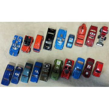 LOTTO 19 pz MACCHININE COLLEZIONE Politoys Mebetoys Mercury Dinky Toys VINTAGE