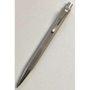 Caran d'Ache MATITA ARGENTATA esagonale VINTAGE Silver Plated MECHANICAL PENCIL