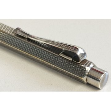 Caran d'Ache MATITA ARGENTATA esagonale VINTAGE Silver Plated MECHANICAL PENCIL