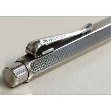 Caran d'Ache MATITA ARGENTATA esagonale VINTAGE Silver Plated MECHANICAL PENCIL