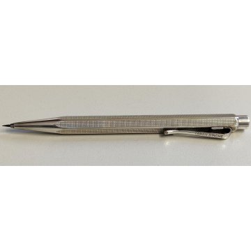 Caran d'Ache MATITA ARGENTATA esagonale VINTAGE Silver Plated MECHANICAL PENCIL