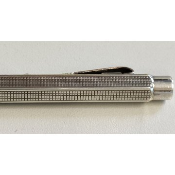 Caran d'Ache MATITA ARGENTATA esagonale VINTAGE Silver Plated MECHANICAL PENCIL