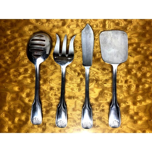 Mepra Mosella Set Posate 24 Pezzi (12 Persone) In Acciaio Inox 18/10 – Elegante, Lavabile In Lavastoviglie