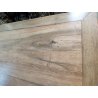 ANTICO TAVOLO 4 cassetti LEGNO NOCE epoca 1800 gamba spillo IMPERO Restaurato