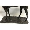 ANTICO BRONZO CAVALLO CON DAMA SCULTURA PAOLO TROUBETZKOY FIRMATA 1900 EPOCA OLD