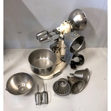 ROBOT CUCINA VINTAGE MUTIFUNZIONALE ACCESSORI PEUGEOT Le Peugimix KITCHEN ROBOT
