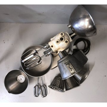 ROBOT CUCINA VINTAGE MUTIFUNZIONALE ACCESSORI PEUGEOT Le Peugimix KITCHEN ROBOT