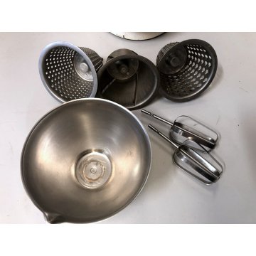 ROBOT CUCINA VINTAGE MUTIFUNZIONALE ACCESSORI PEUGEOT Le Peugimix KITCHEN ROBOT