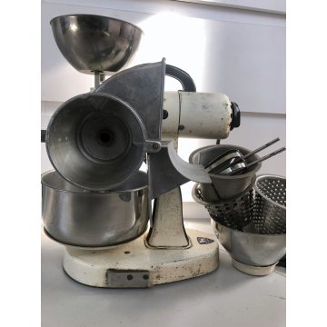 ROBOT CUCINA VINTAGE MUTIFUNZIONALE ACCESSORI PEUGEOT Le Peugimix KITCHEN ROBOT