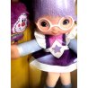 BAMBOLA VINTAGE Rainbow Brite Shy Violet & I.Q. Sprite DOLL MATTEL N° 7984  1984