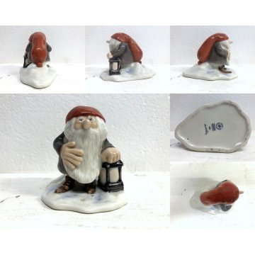 LOTTO 4 pz ELFI PORCELLANA Royal Copenhagen Harald Wiberg PIXIE 371-374-369-370