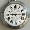 ANTICO OROLOGIO TASCA Superieure FS Ferrovie EPOCA '900 vintage BIG POCKET WATCH