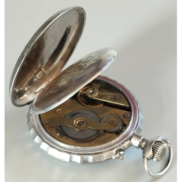 ANTICO OROLOGIO TASCA Superieure FS Ferrovie EPOCA '900 vintage BIG POCKET WATCH