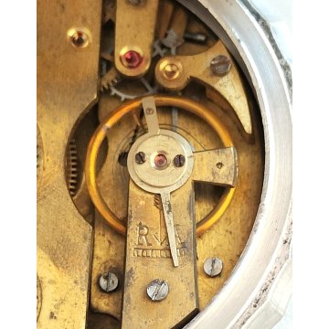 ANTICO OROLOGIO TASCA Superieure FS Ferrovie EPOCA '900 vintage BIG POCKET WATCH