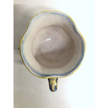ANTICO VASO BROCCA VERSATOIO MAIOLICA A. Minghetti DECORO a RAFFAELLESCHE '20
