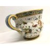 ANTICO VASO BROCCA VERSATOIO MAIOLICA A. Minghetti DECORO a RAFFAELLESCHE '20