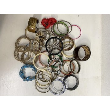 LOTTO BIGIOTTERIA bracciali braccialetti vintage Bijoux