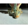 ANTICO VASO ALZATA MAIOLICA A. Minghetti DECORO TRITONI PAESAGGI RAFFAELLESCHE