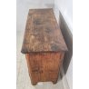 ANTICO PICCOLO COMÒ PIEMONTESE LEGNO NOCE ABETE 3 CASSETTI 1800 CASSETTONE EPOCA