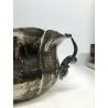 CENTROTAVOLA OVALE JARDINIERE SILVERPLATED A.B.M. BORDO MOSSO PRESE TRITONI '900