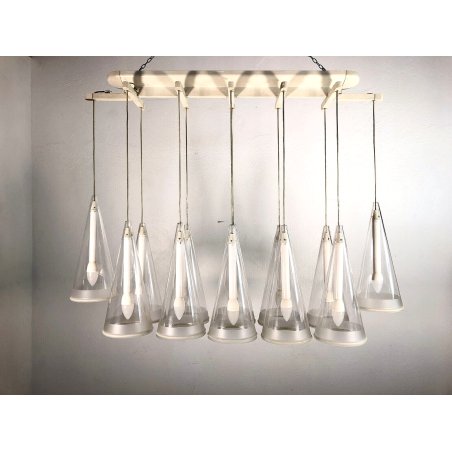 LAMPADARIO SOSPENSIONE "Fucsia 12" DESIGN Achille Castiglioni PER FLOS 1996