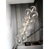 LAMPADARIO SOSPENSIONE "Fucsia 12" DESIGN Achille Castiglioni PER FLOS 1996