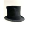 COPPIA ANTICO CAPPELLO Lock & Co Hatters LONDON CILINDRO BOMBETTA VINTAGE 40/50s