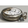Hebdomas 8 jours ANTICO OROLOGIO TASCA cacciatore 900 OLD POCKET WATCH ø 50mm