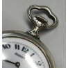 Hebdomas 8 jours ANTICO OROLOGIO TASCA cacciatore 900 OLD POCKET WATCH ø 50mm