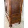 ANTICO GRANDE ARMADIO CIMASA 1800 LEGNO NOCE  2 ANTE GUARDAROBA OLD APPENDIABITI
