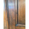 ANTICO GRANDE ARMADIO CIMASA 1800 LEGNO NOCE  2 ANTE GUARDAROBA OLD APPENDIABITI