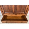 ANTICO GRANDE ARMADIO CIMASA 1800 LEGNO NOCE  2 ANTE GUARDAROBA OLD APPENDIABITI