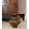 ANTICO GRANDE ARMADIO CIMASA 1800 LEGNO NOCE  2 ANTE GUARDAROBA OLD APPENDIABITI