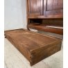 ANTICO GRANDE ARMADIO CIMASA 1800 LEGNO NOCE  2 ANTE GUARDAROBA OLD APPENDIABITI