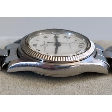 OROLOGIO POLSO LUSSO Baume & Mercier BAUMATIC 1215 vintage ACCIAIO Lady WATCH