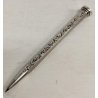 ANTICA MATITA Art Nuoveau ARGENTO 800 epoca 1900 OLD SILVER MECHANICAL PENCIL
